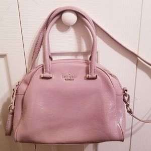 Katespade nude pink streetstyle handbag